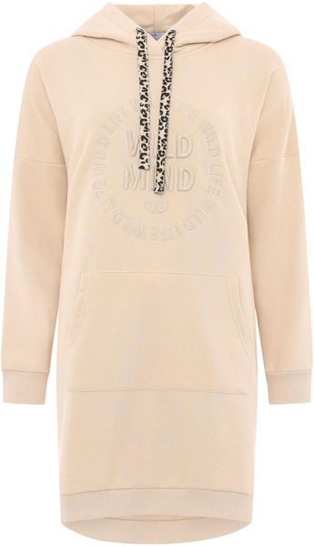 Zwillingsherz Sweatkleid ""Wild Vibes"" Kängurutasche mit praktischen Front günstig online kaufen