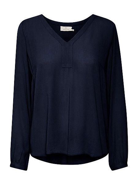 KAFFE Langarmbluse Amber (1-tlg) Drapiert/gerafft günstig online kaufen