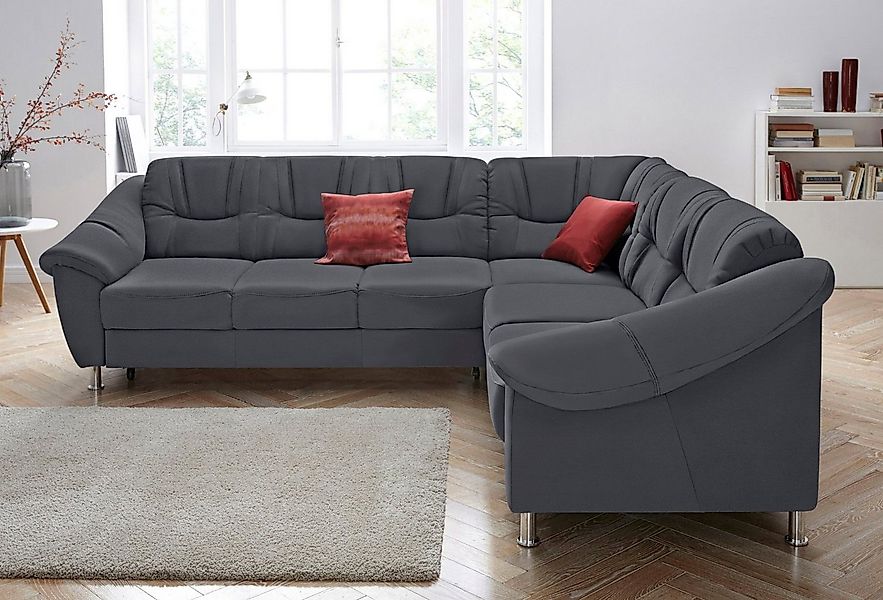 sit&more Ecksofa Salsa L-Form, mit Federkern, wahlweise mit Bettfunktion günstig online kaufen