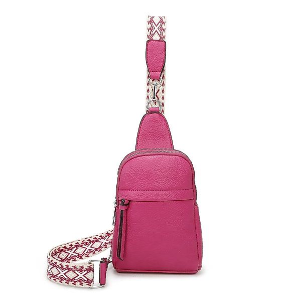 ITALYSHOP24 Schultertasche Damen Sling-Tasche Crossbody Brusttasche günstig online kaufen