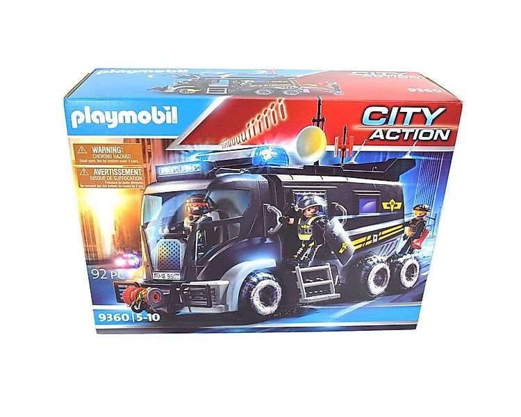 Playmobil® Playmobil 9360 Polizei SEK-Truck 92tlg. Spielbausteine, (92 St., günstig online kaufen