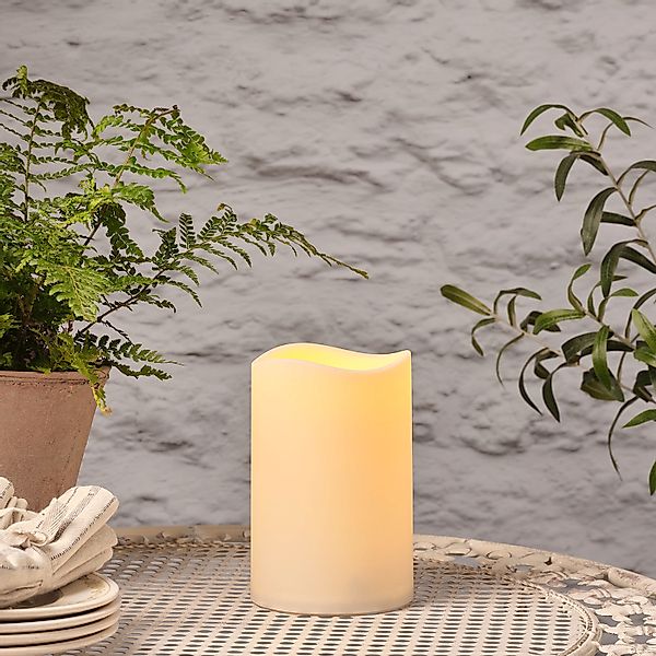 LED Outdoor Kerze Timer 17,5cm günstig online kaufen