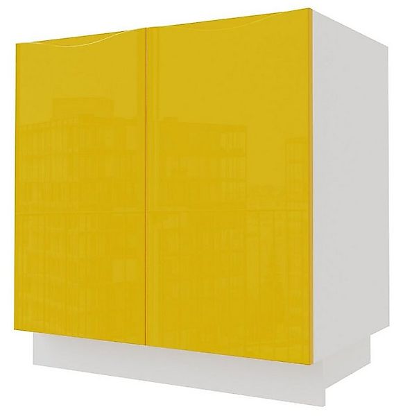 Feldmann-Wohnen Unterschrank Napoli (Napoli, 1-St) 80cm Front- und Korpusfa günstig online kaufen