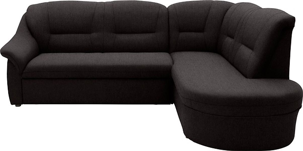 DOMO collection Ecksofa »Faenza für kleine Räume, Stellmaße 232,176cm, komf günstig online kaufen