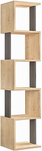 Decortie Bücherregal »Piri Bücherregal«, (Packung), Leichte Montage, Lageru günstig online kaufen