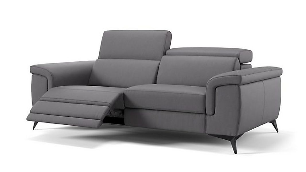 Sofanella 3-Sitzer Leder AMARO, Relaxcouch, Designersofa, Designer Sofa, 3e günstig online kaufen