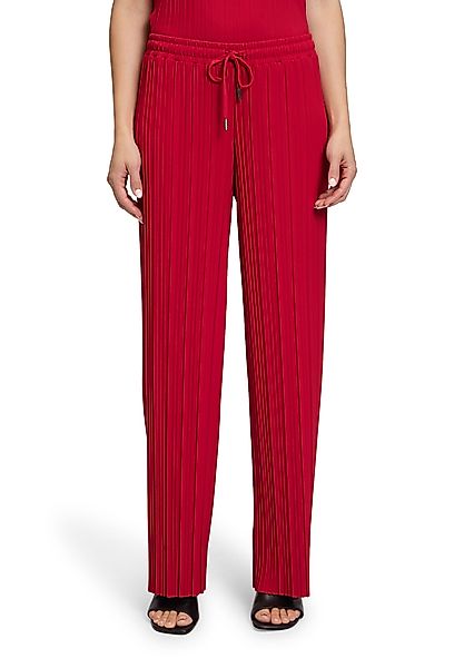 Betty&Co Stretch-Hose "Betty & Co Damen Stretch-Hose mit Plissee", Plissee günstig online kaufen