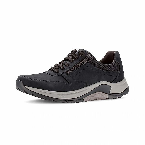 Gabor Sneaker "rollingsoft Sneaker low Materialmix Leder/Textil" günstig online kaufen