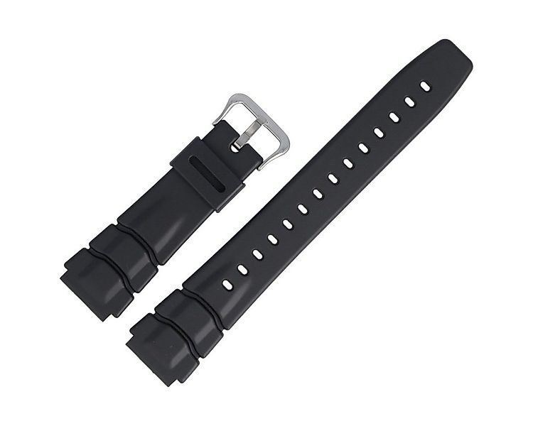 CASIO Uhrenarmband 20mm Kunststoff Schwarz AQ-10 günstig online kaufen