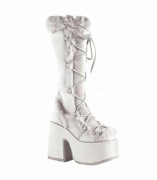 Plateau Stiefel CAMEL-311 - Weiß (Schuhgröße: EUR 37) günstig online kaufen