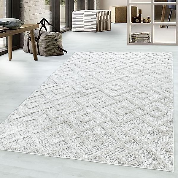 Ayyildiz Teppiche Teppich »PISA 4708«, rechteckig, 20 mm Höhe, Läufer, rund günstig online kaufen