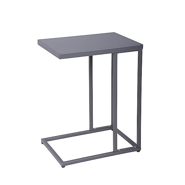 Garden Pleasure Gartentisch Dorea Rechteckig Anthrazit 30,5 cm x 43 cm günstig online kaufen
