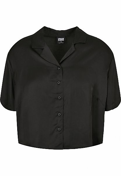 URBAN CLASSICS Kurzarmshirt "Urban Classics Damen Ladies Viscose Satin Reso günstig online kaufen