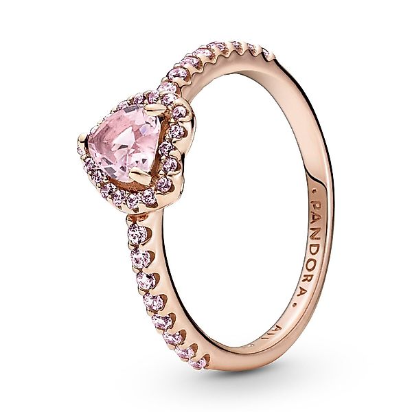 Pandora Fingerring Erhabenes Herz Rosé günstig online kaufen