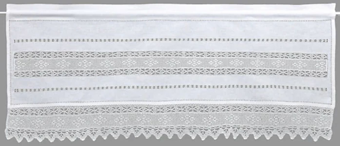 HOSSNER - ART OF HOME DECO Querbehang »Birnhorn« Stangendurchzug 1 Stk. tlg günstig online kaufen