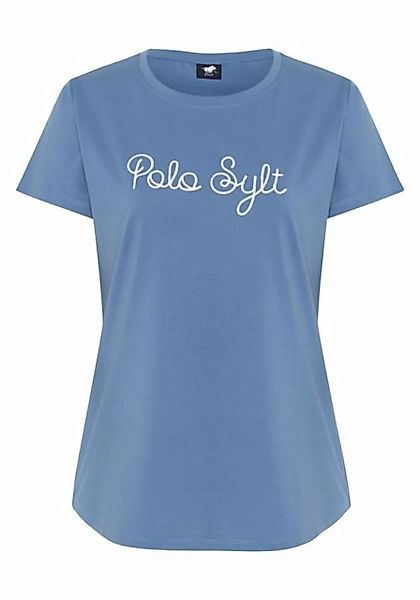 Polo Sylt Print-Shirt im Label-Design günstig online kaufen