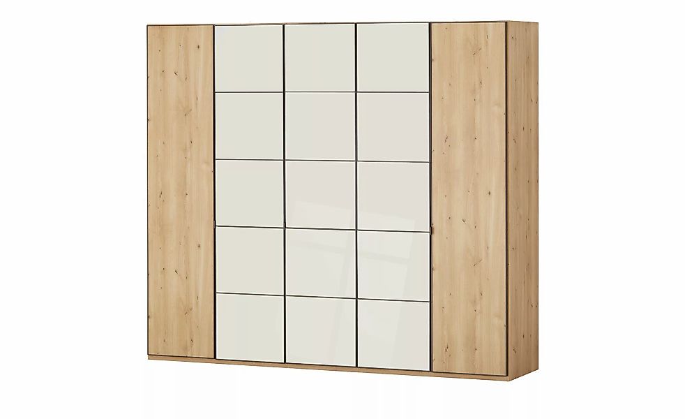 uno Drehtürenschrank  5-türig  Nefi ¦ holzfarben ¦ Maße (cm): B: 250 H: 216 günstig online kaufen