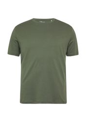 s.Oliver Kurzarmshirt T-Shirt Baumwoll-T-Shirt mit Logo-Print günstig online kaufen