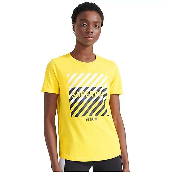 Superdry Training Core Sport Kurzarm T-shirt M Nautical Yellow günstig online kaufen