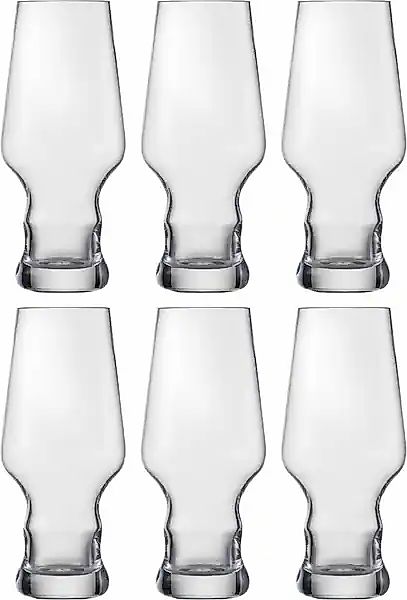 Eisch Bierglas »Craft Beer Becher«, (Set, 6 tlg.), bleifrei, 450 ml, 6-teil günstig online kaufen