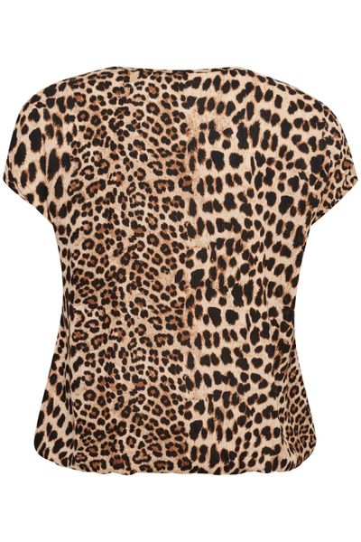 KAFFE Curve Kurzarmbluse Kurzarm-Bluse KCami Große günstig online kaufen