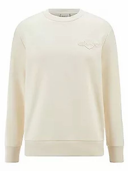 Sweatshirt Rundhals-Ausschnitt GANT weiss günstig online kaufen