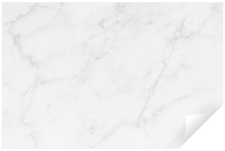 Wallarena Fototapete Marmor Weiß Steinoptik Stein Abstrakt Moderne Wohnzimm günstig online kaufen