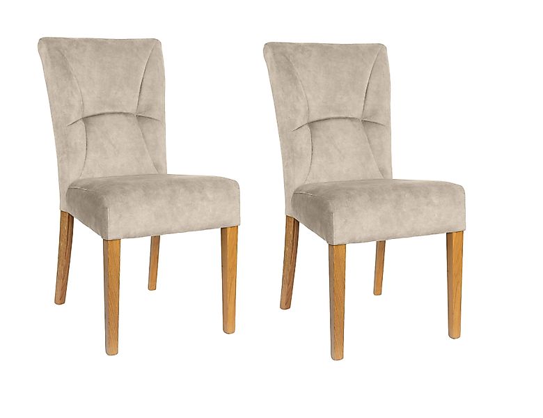 Home affaire 4-Fußstuhl Henry (Set, 2 günstig online kaufen