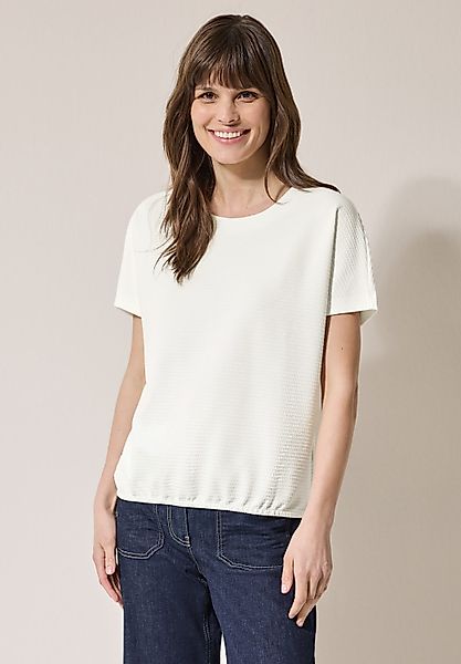 Cecil T-Shirt, mit Elastiksaum günstig online kaufen