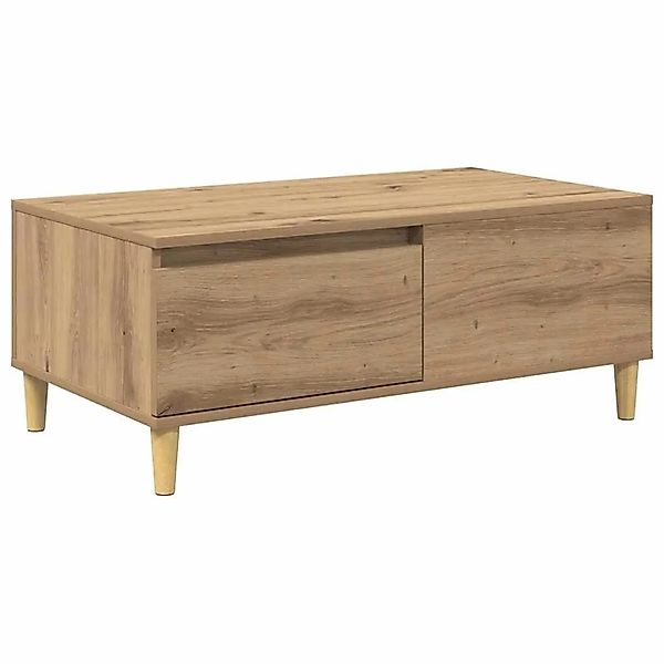 vidaXL Couchtisch Artisan-Eiche 90 x 50 x 35 cm Holzwerkstoff 881193 günstig online kaufen