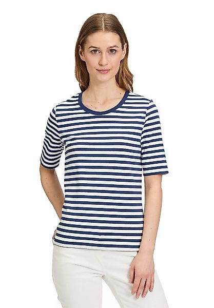 Betty Barclay Kurzarmshirt "Betty Barclay Damen Basic Shirt mit Streifen", günstig online kaufen