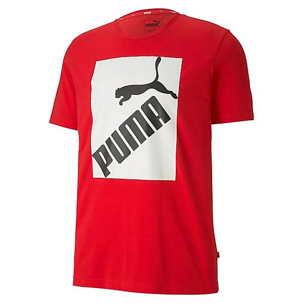 Puma Big Logo Kurzarm T-shirt L High Risk Red günstig online kaufen