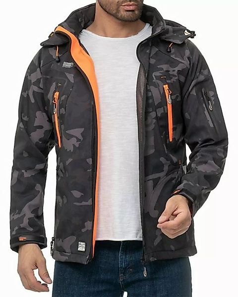 Geographical Norway Softshelljacke Herren Outdoor Jacke batechno Camo - Bla günstig online kaufen