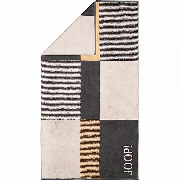 JOOP! Handtücher Divided Squares 1705 - Farbe: Stein - 73 - Duschtuch 80x15 günstig online kaufen