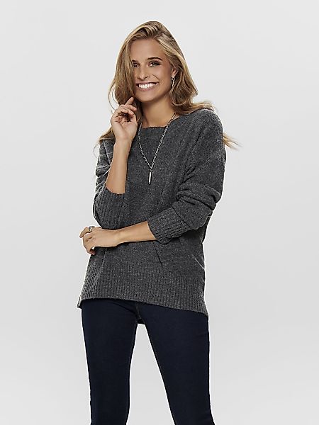 ONLY Strickpullover Warmer Strick Lockerer Stretch günstig online kaufen