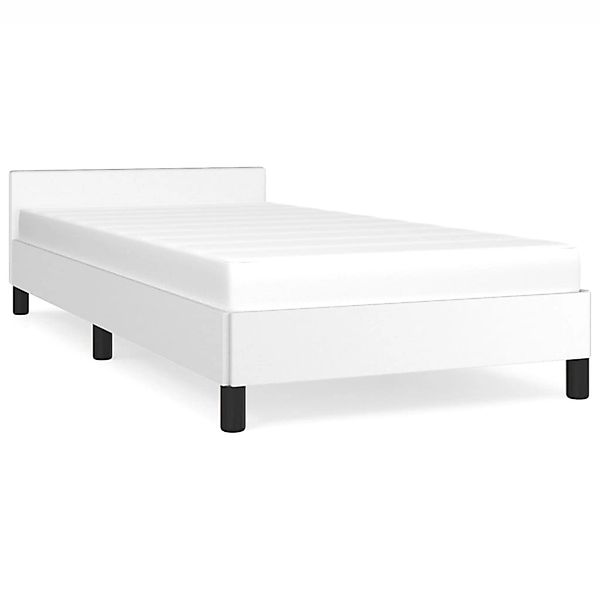 vidaXL Bett Bettgestell mit Kopfteil ohne günstig online kaufen