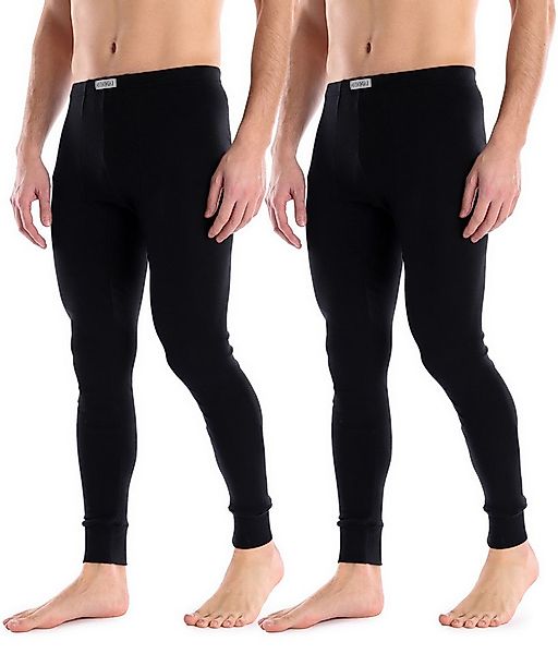 Ladeheid Lange Unterhose 2-er Pack Herren lange Thermounterhose LA40-247 (1 günstig online kaufen