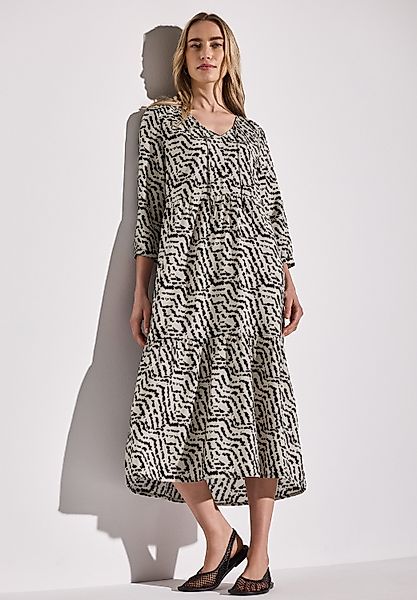 STREET ONE Tunikakleid Sommerkleid mit Volants günstig online kaufen