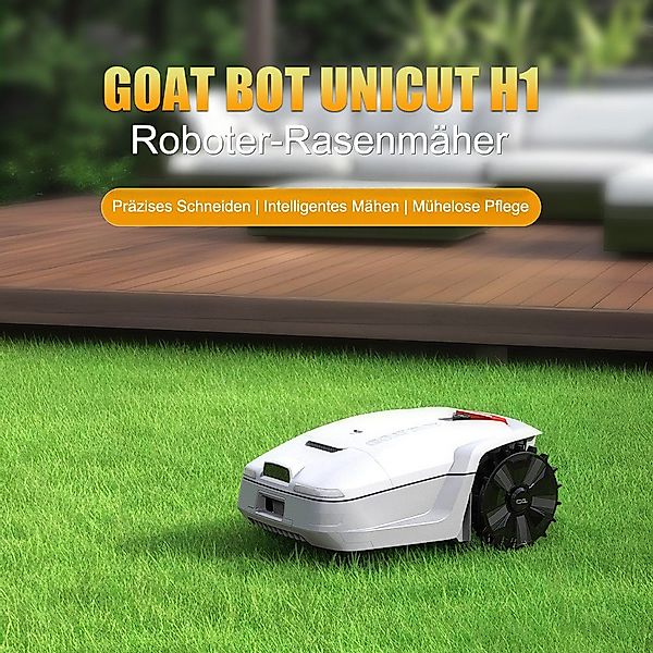 GOAT BOT Akkurasenmäher UNICUT H1 Rasenmäher-Roboter, günstig online kaufen