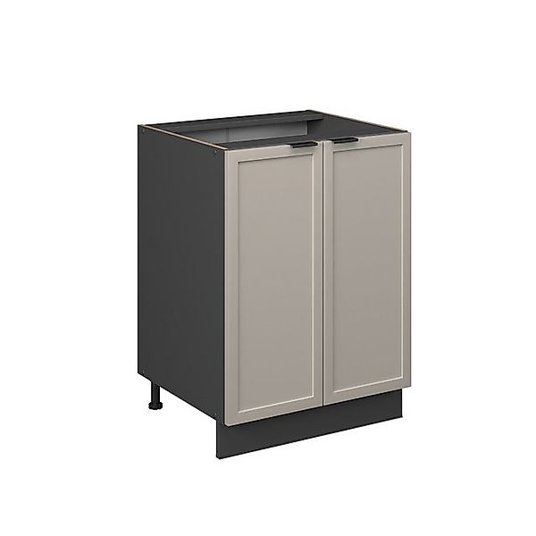 Vicco Unterschrank Fame-Line, GrauBeige/Anthrazit, 60 cm günstig online kaufen