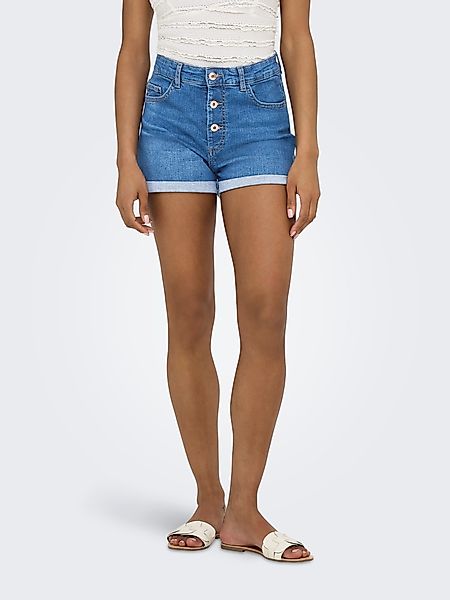 ONLY Shorts ONLHUSH HW BUTTON FOLD günstig online kaufen