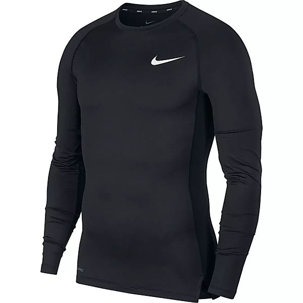 Nike Pro Tight Langarm T-shirt L Black / White günstig online kaufen