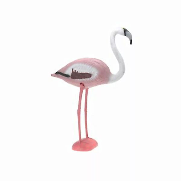 HTI-Living Garten-Figur Flamingo Rosa-Weiß bunt günstig online kaufen