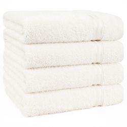 HAMMETEX Handtuch Set "4er Set Handtücher 50x100 cm, 100% Baumwolle, Weich günstig online kaufen