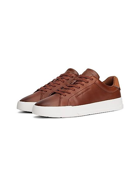 Tommy Hilfiger TH COURT CORE COGNAC Sneaker, Freizeitschuh, Halbschuh, Schn günstig online kaufen