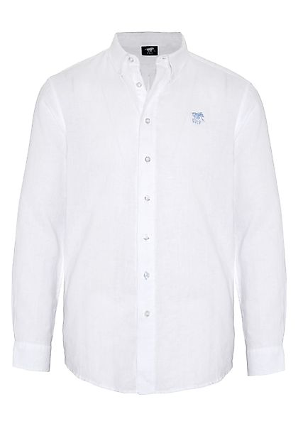 Polo Sylt Langarmhemd mit Label-Stickerei günstig online kaufen