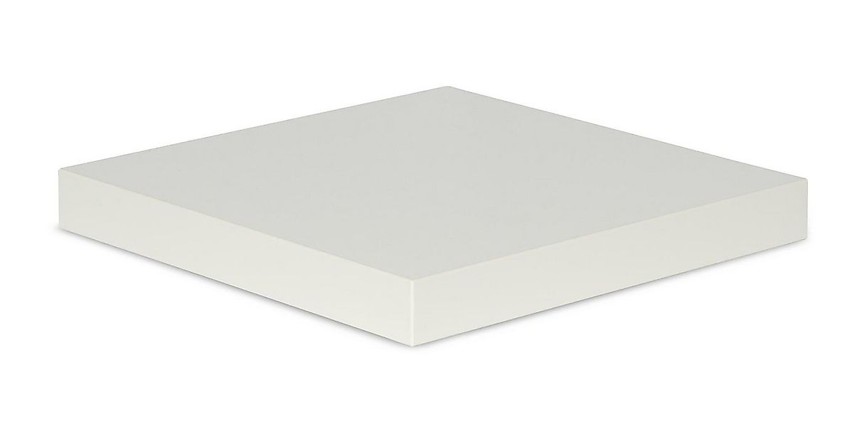 Levandeo® Wandregal, levandeo Eckregal Weiß 32x32cm Wandregal Holz Dekor Re günstig online kaufen