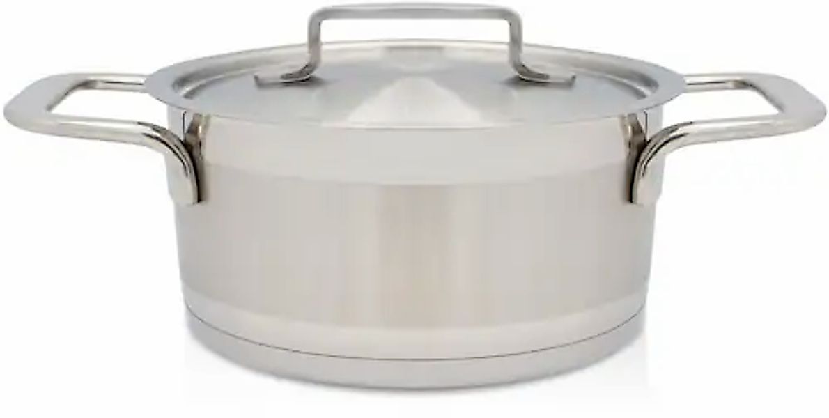 Krüger Bratentopf »Kreta«, Edelstahl 18/10, (2 tlg.), mit Edelstahldeckel, günstig online kaufen
