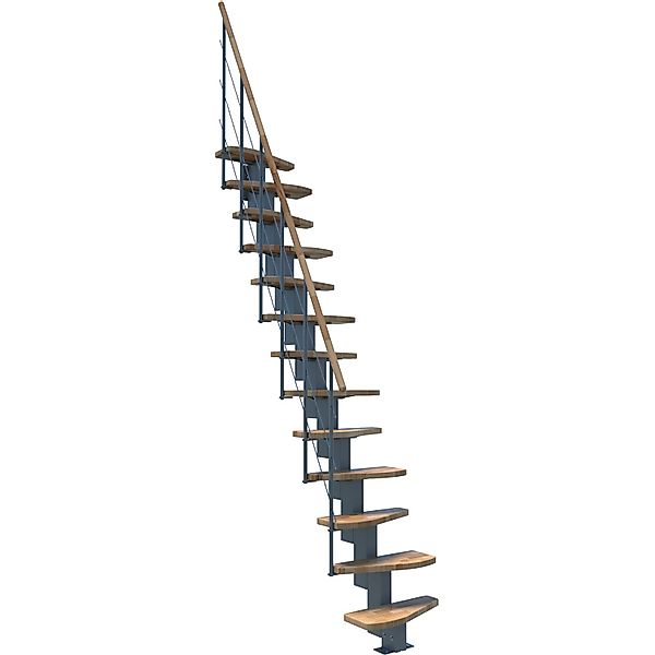 Minka Raumspartreppe  Quatro Grau Geschosshöhe bis 298 cm günstig online kaufen