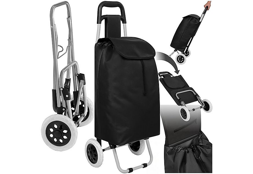 tectake Einkaufstrolley Einkaufswagen, klappbar günstig online kaufen